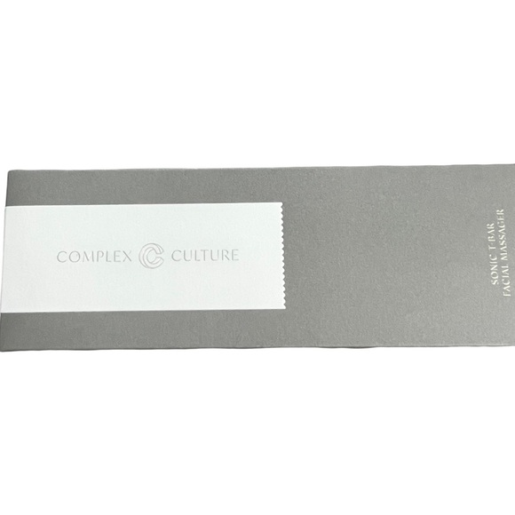Complex Culture Beauty Sonic T-bar Facial Massager. New, never used, in package - Picture 2 of 8